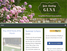 Tablet Screenshot of geistlanding.com